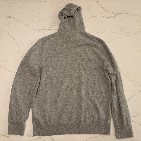 100% Cashmere J. Crew sweater hoodie - Picture 2 of 14